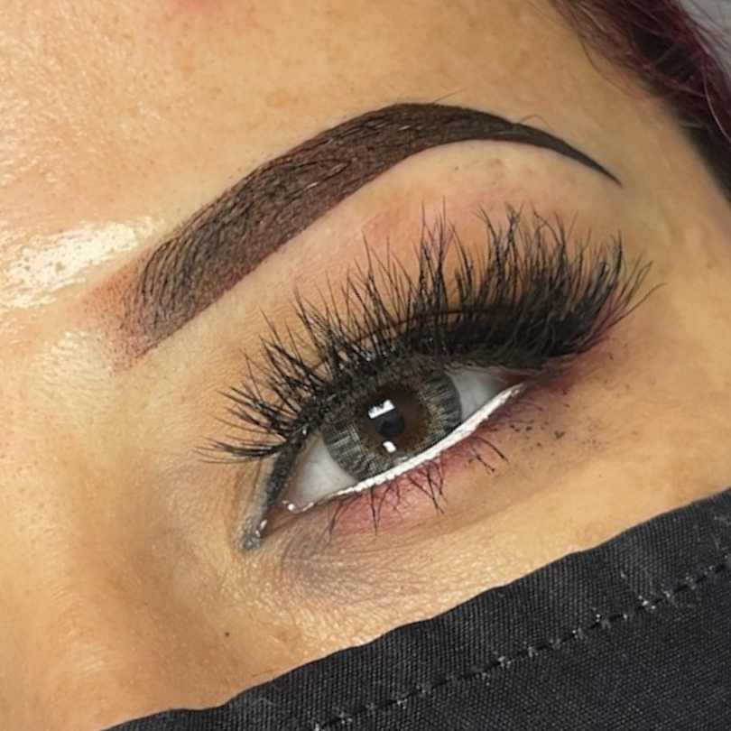 example of ombre brow