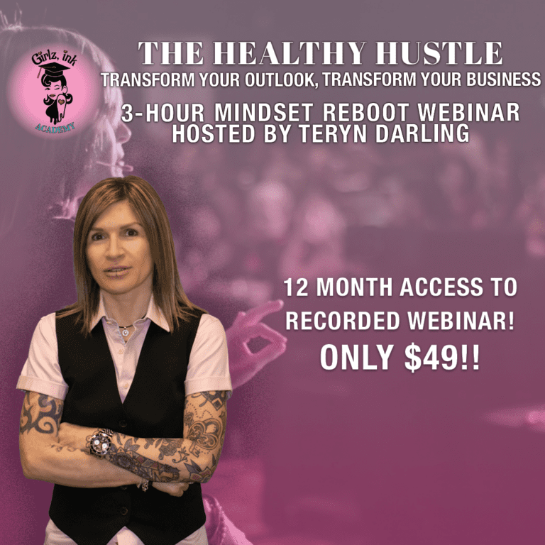 the healthy hustle webinar $49 recorded